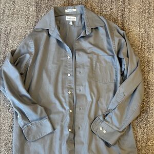 Van Heusen Lux Sateen Gray Shirt
